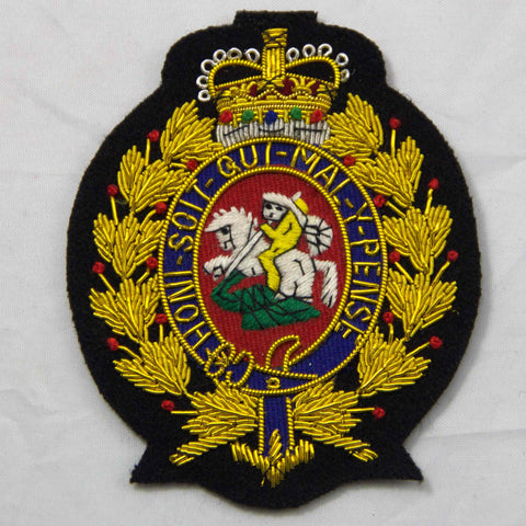 Royal Regiment of Fusiliers Gold Blazer Badge